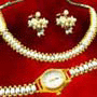 SHRINGAR PEARL SET (SJPS029) - Click here to View more details about this Product